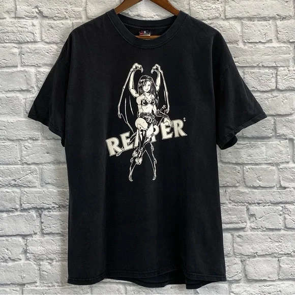 Vintage Reaper Branded Devil Girl Tee - Picture 4 of 7